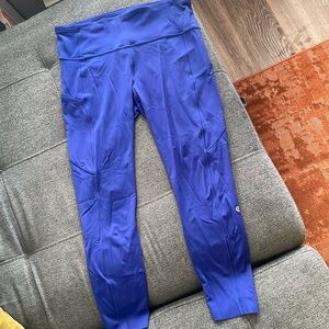 Lululemon “Fast & Free” 7/8 tights
